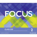 Focus Level 2 Class CDs / Vaughan Jones, Sue Kay, Daniel Brayshaw