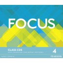 Focus Level 4 Class CDs /  Vaughan Jones, Sue Kay,Daniel Brayshaw