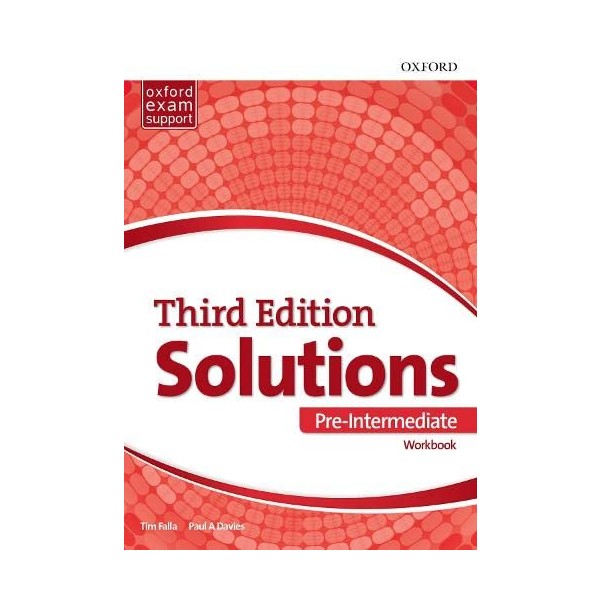 Solutions Pre-Intermediate Workbook Third Edition 