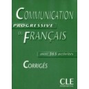 Communication Progressive du Fran&#231;ais interm. Corrigés / Claire Miquel