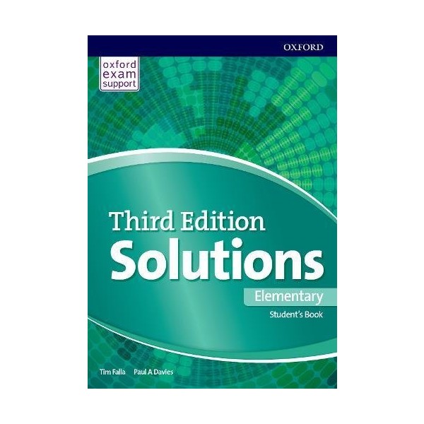 Solutions Elementary Student's Book and Online Practice Pack Third Edition