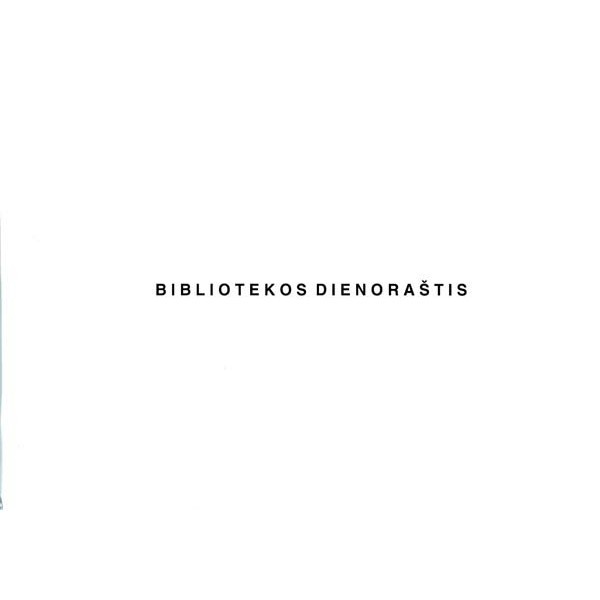Bibliotekos dienoraštis 