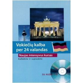Vokiečių kalba per 24 valandas+CD