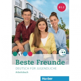 Beste Freunde B1/2 Arbeitsbuch mit Audios online (pratybos)