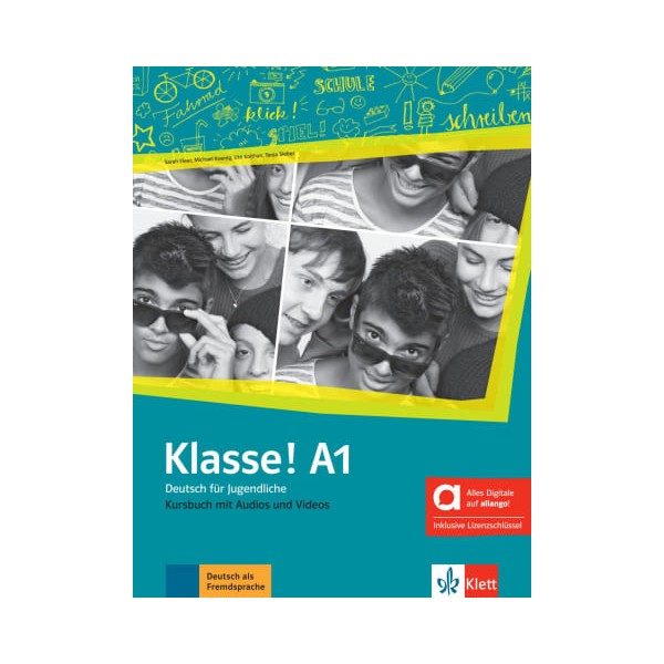 Klasse! A1  KB  (Vadovėlis) Hybride Ausgabe allango