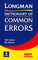 Longman Dictionary of Common Errors Paperback / J B Heaton, N D Turton