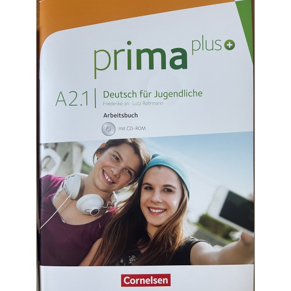 Prima plus Arbeitsbuch A2/1 + online (Pratybos)