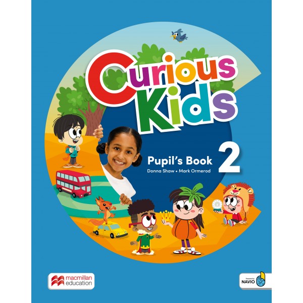 Curious Kids Level 2 Pupil's Book with Digital Pupil's Book and Navio App