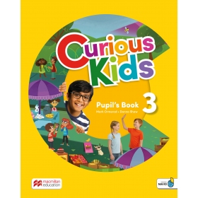 Curious Kids Level 3 Pupil's Book with Digital Pupil's Book and Navio App