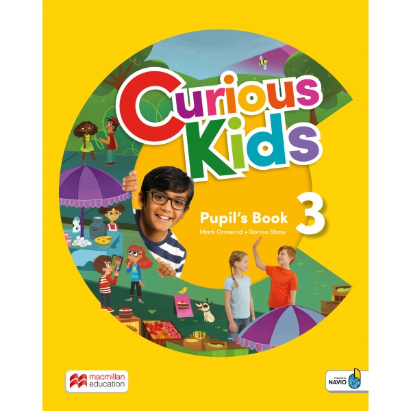 Curious Kids Level 3 Pupil's Book with Digital Pupil's Book and Navio App