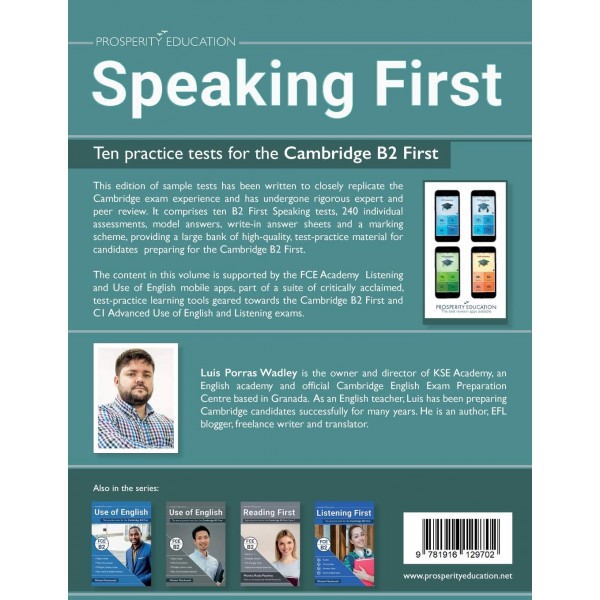  Speaking First: Ten practice tests for the Cambridge B2 First