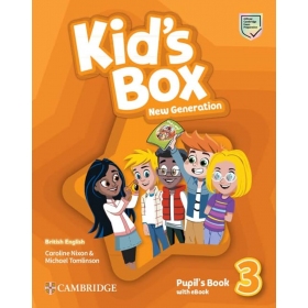 Kid's Box New Generation 3 Class Book with Digital Pack