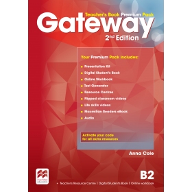 Gateway 2nd Edition B2 Teacher's Book Pack