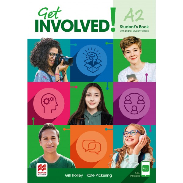 Get Involved! A2 Student Book with Student App and DSB