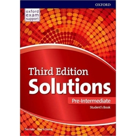 Solutions Pre-Intermediate Student's Book Third Edition 