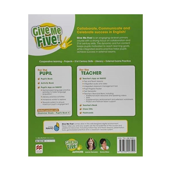 Give Me Five  4 Pupil's book