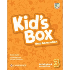Kid's Box New Generation 3 Activity Book with Digital Pack