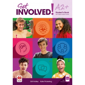 Get Involved! A2+ Student Book with Student App and DSB