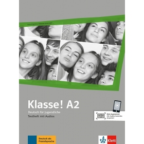 Klasse! A2 Deutsch für Jugendliche Testheft mit Audios