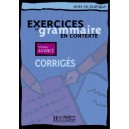 Grammaire en contexte - avancé - Corrigés / Anne Akyüz, Bernadette Bazelle-Shahmaei, Jo&#235;lle Bonenfant,