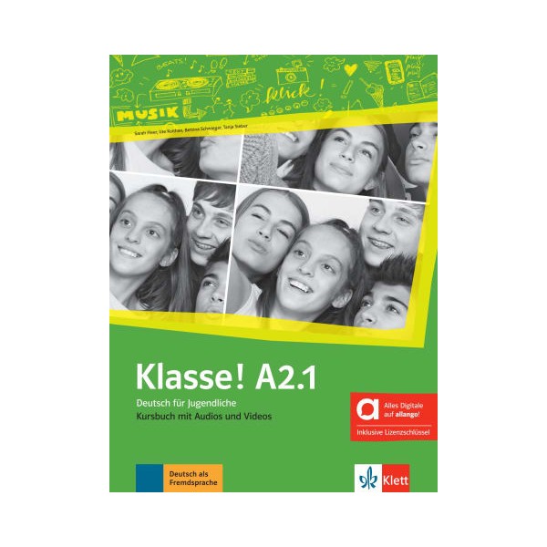 Klasse! A2.1 Kursbuch - hybrid