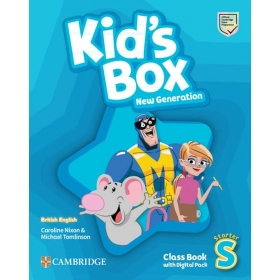 Kid's Box New Generation Starter Class Book with Digital Pack
