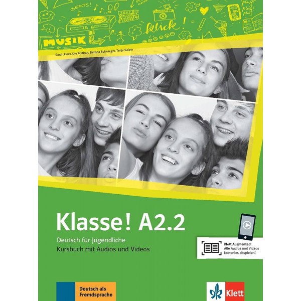 Klasse! A2.2 Kursbuch - hybrid