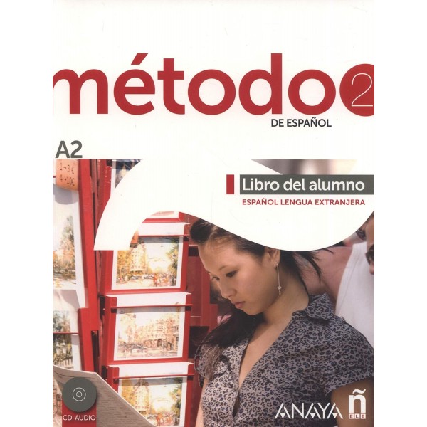 Método 2 de español (A2). Vadovėlis