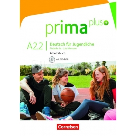 Prima plus Arbeitsbuch A2/2 + online (Pratybos)