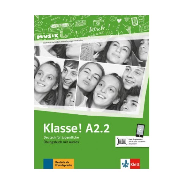 Klasse! A2.2 Übungsbuch Hybrid (Pratybos)