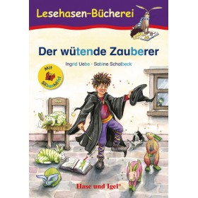 Der wütende Zauberer Lektüre für Kinder mit Silbenhilfe