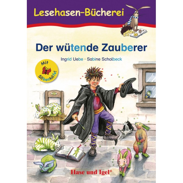 Der wütende Zauberer Lektüre für Kinder mit Silbenhilfe