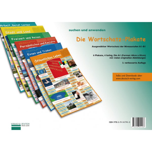Die Wortschatz-Plakate Übungsheft und 6 Plakate