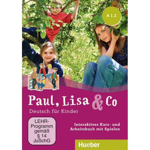 Paul, Lisa & Co A1.2 Interaktives Kursbuch für Whiteboard und Beamer –  DVD-ROM