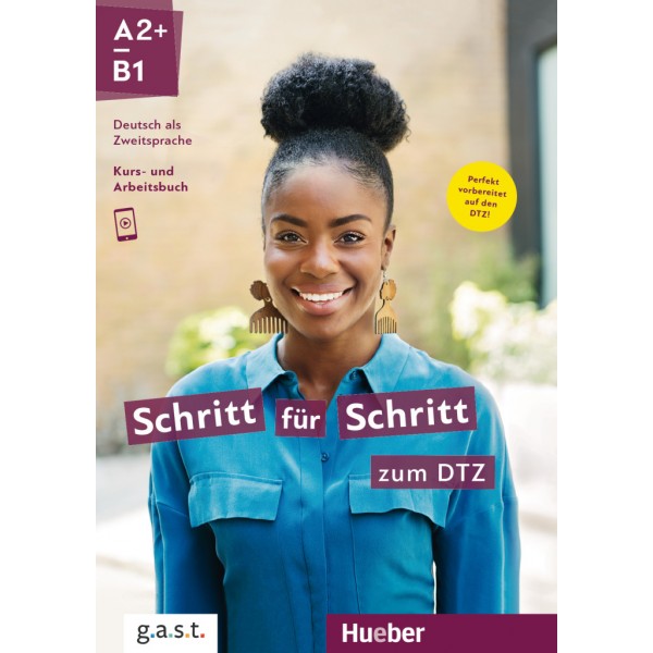 Schritt für Schritt zum DTZ Kursbuch + Arbeitsbuch