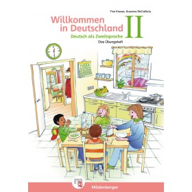 Willkommen in Deutschland – Deutsch als Zweitsprache II Übungsheft II mit Stickerbogen und Lösungen