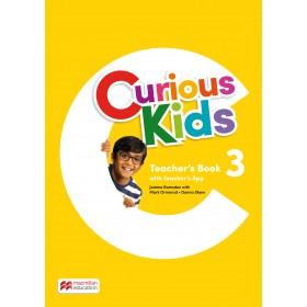 Curious Kids Level 3 Teacher's Book with Teacher's App