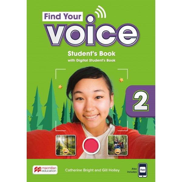 Find Your Voice Level 2 Student's Book with App and Digital Student's Book
