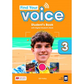 Find Your Voice Level 3 Student's Book with App and Digital Student's Book