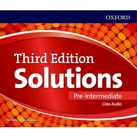 Solutions Pre-Intermediate Class Audio CDs Third Edition