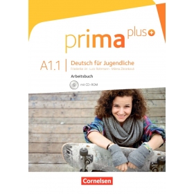 Prima plus Arbeitsbuch A1/1 + online (Pratybos) 