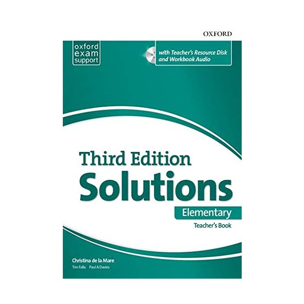 Solutions Elementary Essentials Teacher's Book and Resource Disc Pack Third Edition