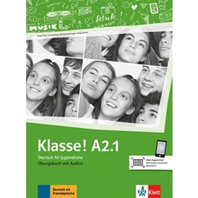 Klasse! A2.1  Übungsbuch - hybrid