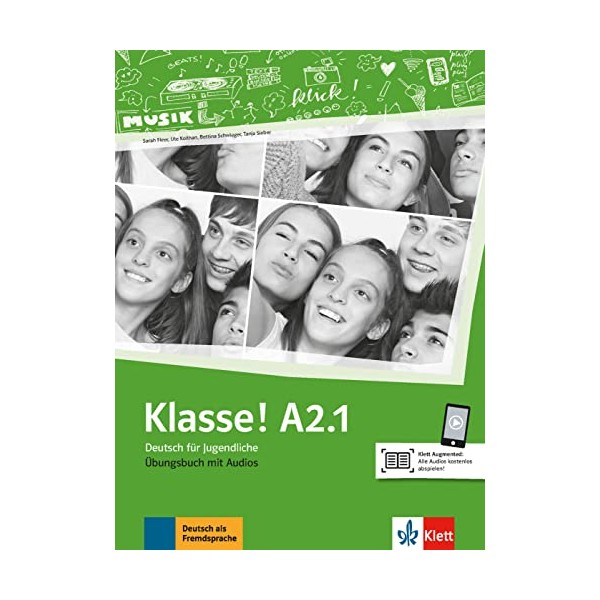 Klasse! A2.1  Übungsbuch - hybrid