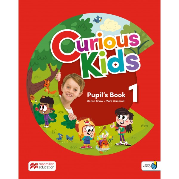 Curious Kids Level 1 Pupil's Book with Digital Pupil's Book and Navio App